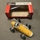 Schuco Micro Racer 1040 Yellow Ferrari Vg  1950s Original Box With Key