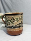 Vintage Petatillo 6 5    Jug Red Clay Tonala Fox   Squirrel Mexican Folk Art
