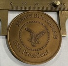James Buchanan 15th President Of The United States Coin Medal