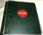 Usa 50 s Vinyl Coca Cola Soda Salesman s Album Book Register Binder Catalogue A 