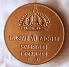 1971 Sweden 2 Ore - Uncirculated From Roll - Full Luster -free Ship - Swed Bin A