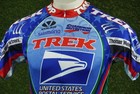 Men   s Large Trek Cycling Jersey United States Postal Service Usps Full Zip  Vgc