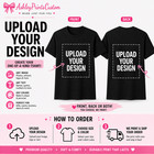Custom T-shirt     Your Design Printed   Personalized Shirt   Upload Photo Logo
