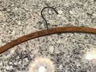 Vintage Wooden Hanger W advertising Rag Doll Cleaners dyers
