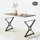 Table Legs Set Of 2 Metal Desk Leg 28inch Dining Table Leg Diy Industrial