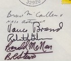 Space Shuttle Challenger - Sts - 41b Crew - Commemorative Envelope Signed