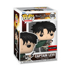 Funko Pop  Vinyl  Attack On Titan - Captain Levi - Aaa Anime  exclusive   1315