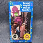 Barney Magical Musical Adventure Vhs Tape 1992 Sing Along Kids Songs Dance Learn
