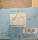 Vintage 1999 Sanrio Hello Kitty Cork Bulletin Board New Sealed With Push Pins