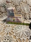 Vintage Pastel Unisex Baby Bassinet Cradle Planter Japan