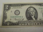 Rare Au 1976  2 Two Dollar Bill Bicentennial E26300266a Richmond Fancy Serial  
