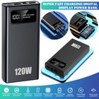 50000mah External Portable Power Bank Backup Battery Fast Charger For Cell Phone