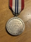 Ww2 British Kings Medal For Courage In The Cause Of Freedom - Rare Gallantry