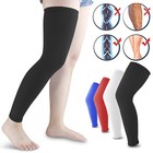 Compression Long Sleeve Support Leg Knee Brace Socks Sport Pain Relief Men Women