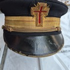 Three Vintage Military Hats Bundle Vtg Army navy Unknown Random Hat Lot  