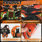 Vintage Halloween Decorations Halloween Banner Retro Halloween Spooky Ghost Pump