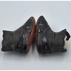 Victorian Era Antique Leather Baby Child Doll Button-up Shoe Boots