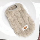 Soft Cozy Cat Clothes Autumn Winter Warm Fleece Sweatshirt For Small Dogs Puppy 