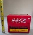 Vintage Coca Cola Diecast Cooler Musical Coin Bank 1997 Works