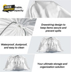 4 Pack Dust Bags For Handbags - Silk Purse Dust Bags For Storage dust Cover Bag