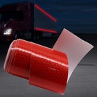High Visibility Red Safety Warning Reflective Tape 10ft Truck Conspicuity