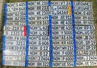 Bulk Lot Of 52 German Euro License Plate Plates -free Fedex Shipping- Germany