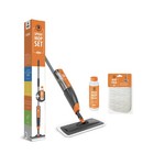 Loba Spray Mop Set   Starter Kit   Great For All 2 Piece Set  Orange 