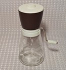 Vintage Federal Housewares Nut   Spice Grinder Chopper Brown Chicago Il