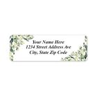 60 Return Address Labels Personalized Printed 3 4 X 2 1 4 Corner Leaves