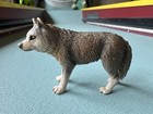 Schleich Grey Wolf Female Figure Wildlife 2002 Retired Toy Dog 14249 Figurine