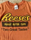 Vintage Hershey   s Reese   s Peanut Butter Cups Logo Shirt