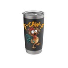 F-caw-f Funny Chicken Humor F-caw-f Quote Rooster Meme 20 Ounces Black