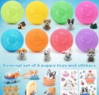 Puppy Bath Bombs Set For Kids 8pcs Organic Natural Bath Bombs With Surprise Toys
