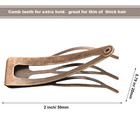 Chinco 24 Pcs Double Grip Hair Clips Metal Snap Clips Women Barrettes For Hair M