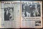 John Lennon New York Post -    i Just Shot John Lennon    December 9th 1980