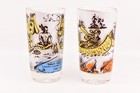 Two Vintage Davy Crockett Glasses 5 