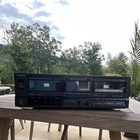 Technics Rs-tr555 Stereo Double Cassette Deck Dolby Deck1 Needs Work deck2 Works