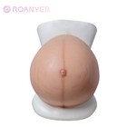 Second Hand Roanyer Silicone Twins Pregnant Belly With Stretch Marks Halloween