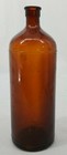 Vintage antique Kleen-lin Brown Bleach Water Bottle Empty Circa 1920 s Usa