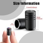 Tire Valve Stem Cap Cover -  12pcs      Universal Aluminum Alloy Dust-proof Stem