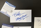Disney Voice Actor Autograph Lot     Bill Farmer  Bret Iwan  Tony Anselmo Signed 