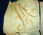 Lot 4 Antique Embroidered   Monogramed M Handkerchiefs Each Different  Vg excl