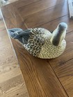 Bob Timberlake Artist Painted Duck Decoy  Realistic Resin Feather Pattern