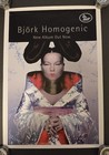 Bjork Homogenic Promo Poster In Mint Condition 1997
