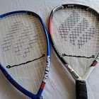 2 Raquetball Racquet- 1 Ektelon Triple Threat  1 Powerfan Vision Needs New Grip