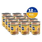 Pedigree Chopped Ground Dinner Adult Canned Soft Wet Dog Food  Turkey   Bacon
