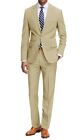 Men s Two Piece Classic Regular Fit Suits Jacket And Pant 2 Piece Set