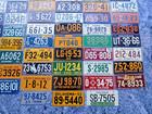 Set Of 50 United States General Mills Wheaties Cereal Bicycle License Plates
