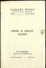 Opera Die Fledermaus Sadlerwells Ballet Program Royal Albert Hall Brochure 1953
