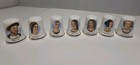 7 Thimbles Fenton Henry Viii   6 Wives Set Vintage Bone China Collectible